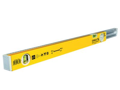 Stabila 18879 - 80T Telescopic Spirit Level 2 Vials 63-105cm