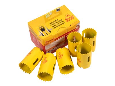 Starrett STRFCH01146 FCH0114 Fast Cut Bi-Metal Holesaw 32mm Bulk Pack of 6