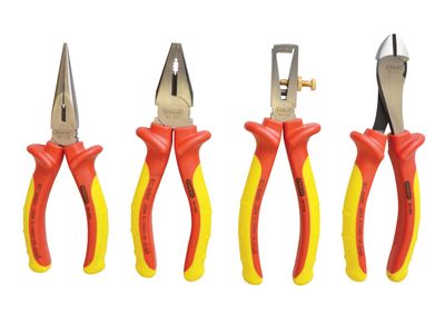 STANLEY STA484489 FatMax VDE Pliers Set, 4 Piece