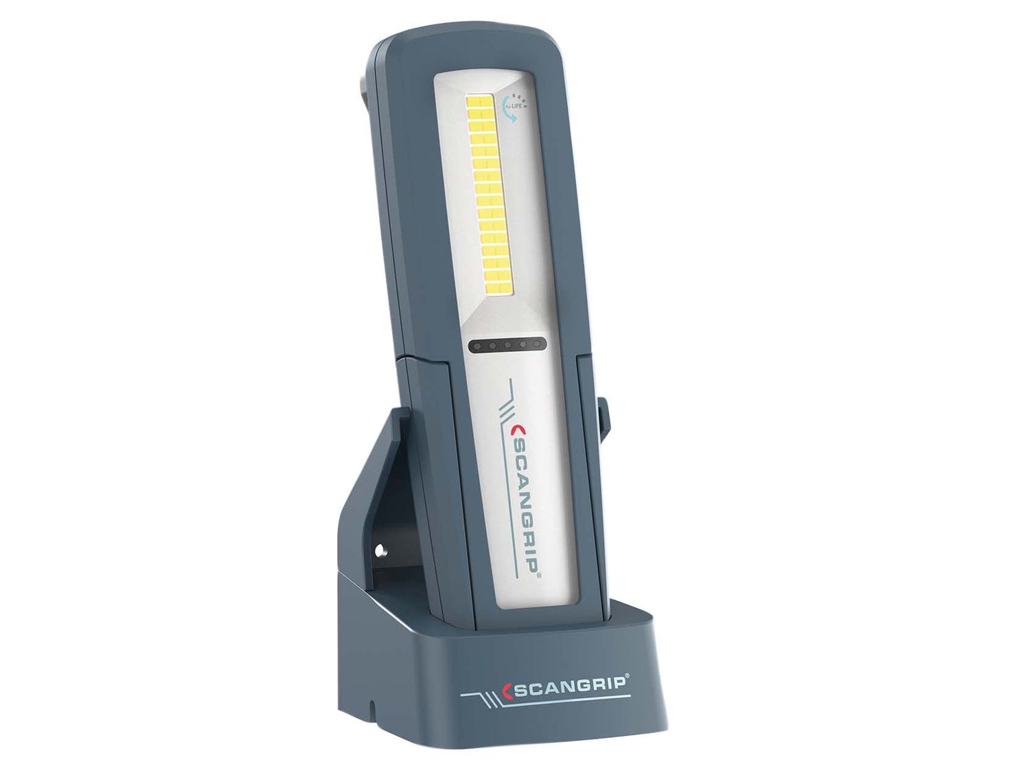 SCANGRIP SCG036208 UNIFORM Rechargeable Work Light with Charging Base 200 lumens
