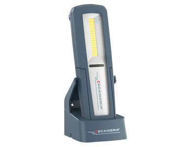 SCANGRIP SCG036208 UNIFORM Rechargeable Work Light with Charging Base 200 lumens