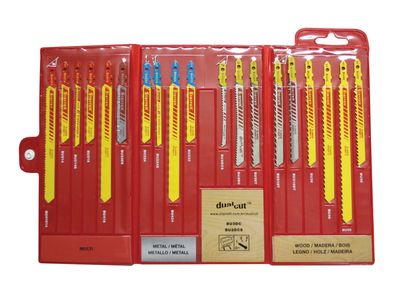 Starrett STRBU4 BU4 Jigsaw Blade Assortment Pack, 19 Piece