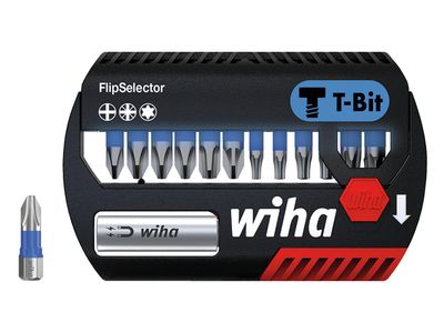 Wiha WHA41824 FlipSelector T-Bit Set, 13 Piece