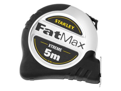 STANLEY STA033887 FatMax Pro Pocket Tape 5m (Width 32mm) (Metric only)