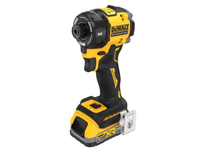 DEWALT DEWDCF870E2T DCF870E2T Hyrdralic Impact Driver 18V 2 x 1.7Ah POWERSTACK™ Li-ion