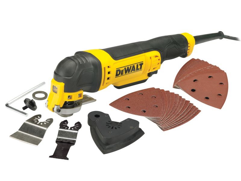 Dewalt DWE315B Corded Multi-Tool with Bag 300W 240V