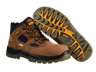 DEWALT DEWCHAL3BR11 Challenger 3 Sympatex Waterproof Hiker Boots Brown UK 11 EUR 46