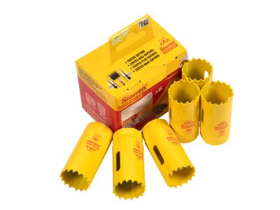 Starrett STRFCH01006 FCH0100-6 Fast Cut Bi-Metal Holesaw 25mm Bulk Pack of 6