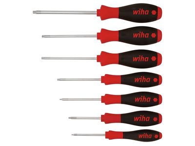 Wiha WHA01299 SoftFinish TORX Screwdriver Set, 7 Piece
