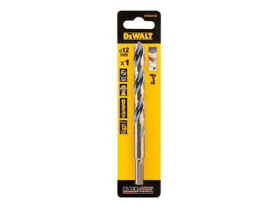 DEWALT DEWDT20534QZ BLACK&amp;GOLD HSS Drill Bit 12.0mm
