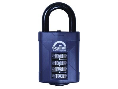 Squire HSQCP50 CP50 Combination Padlock 4-Wheel 50mm