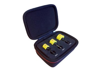 Starrett STRKCS03001 Cordless Smooth Cut Bi-Metal Holesaw Kit, 3 Piece