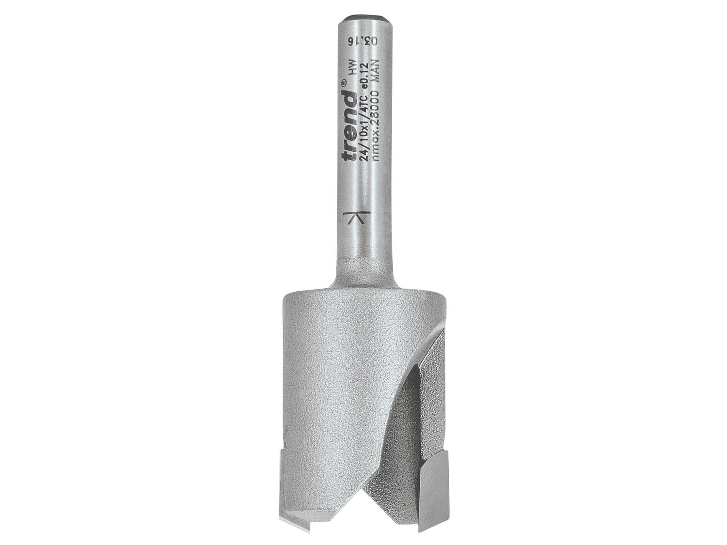 Trend TRE241014TC 24/10 x 1/4 TCT Plug Maker No.10