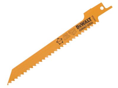 DEWALT DEWDT2351QZ Bi-Metal Reciprocating Blade for Wood, Fine Fast Cuts 152mm x 6 TPI (Pack 5)