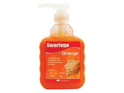 Swarfega SWASOR450PP Orange Hand Cleaner Pump Top Bottle 450ml