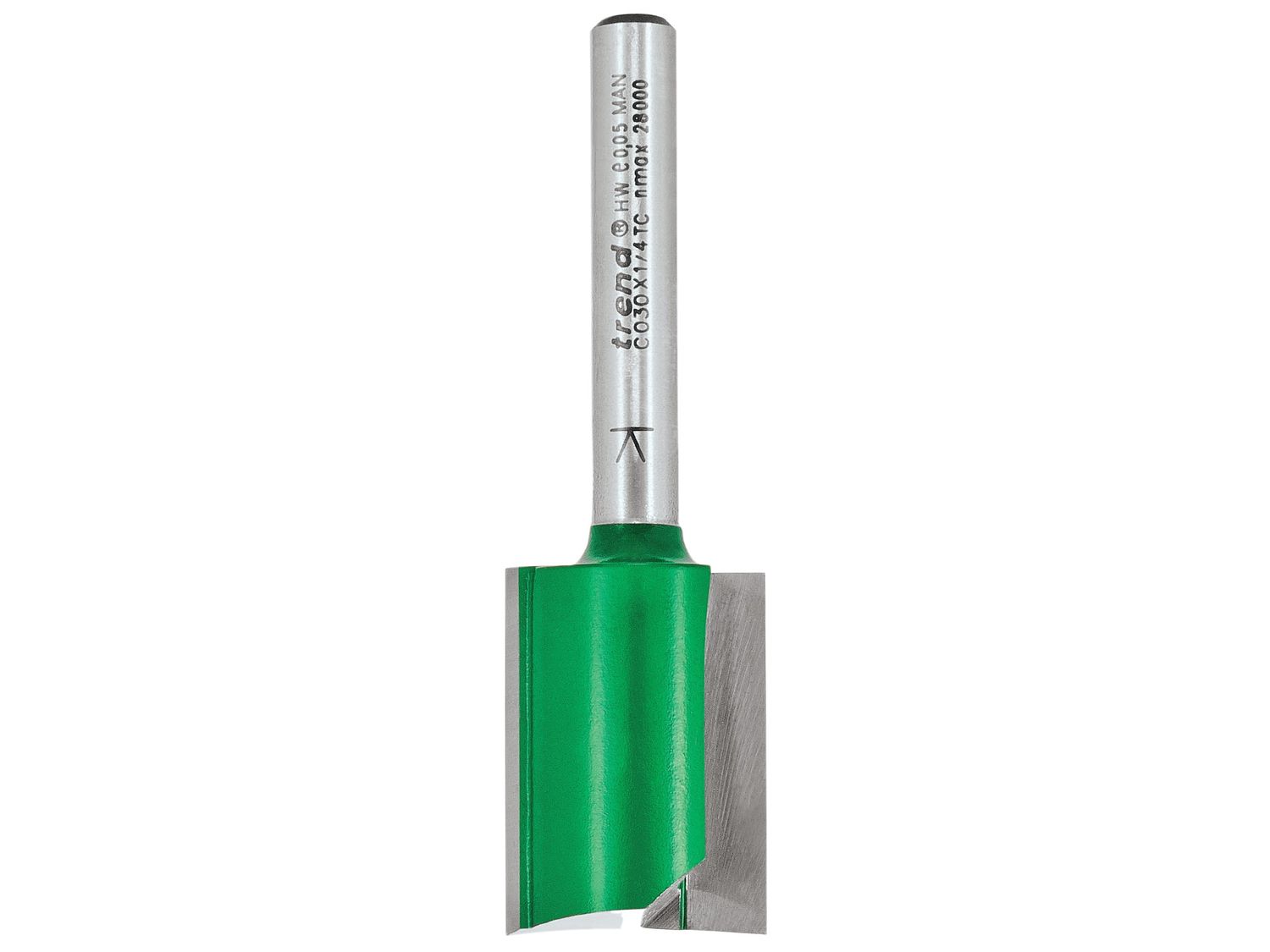 Trend TREC03014TC C030 x 1/4 TCT Two Flute Cutter 19.1 x 25.4mm