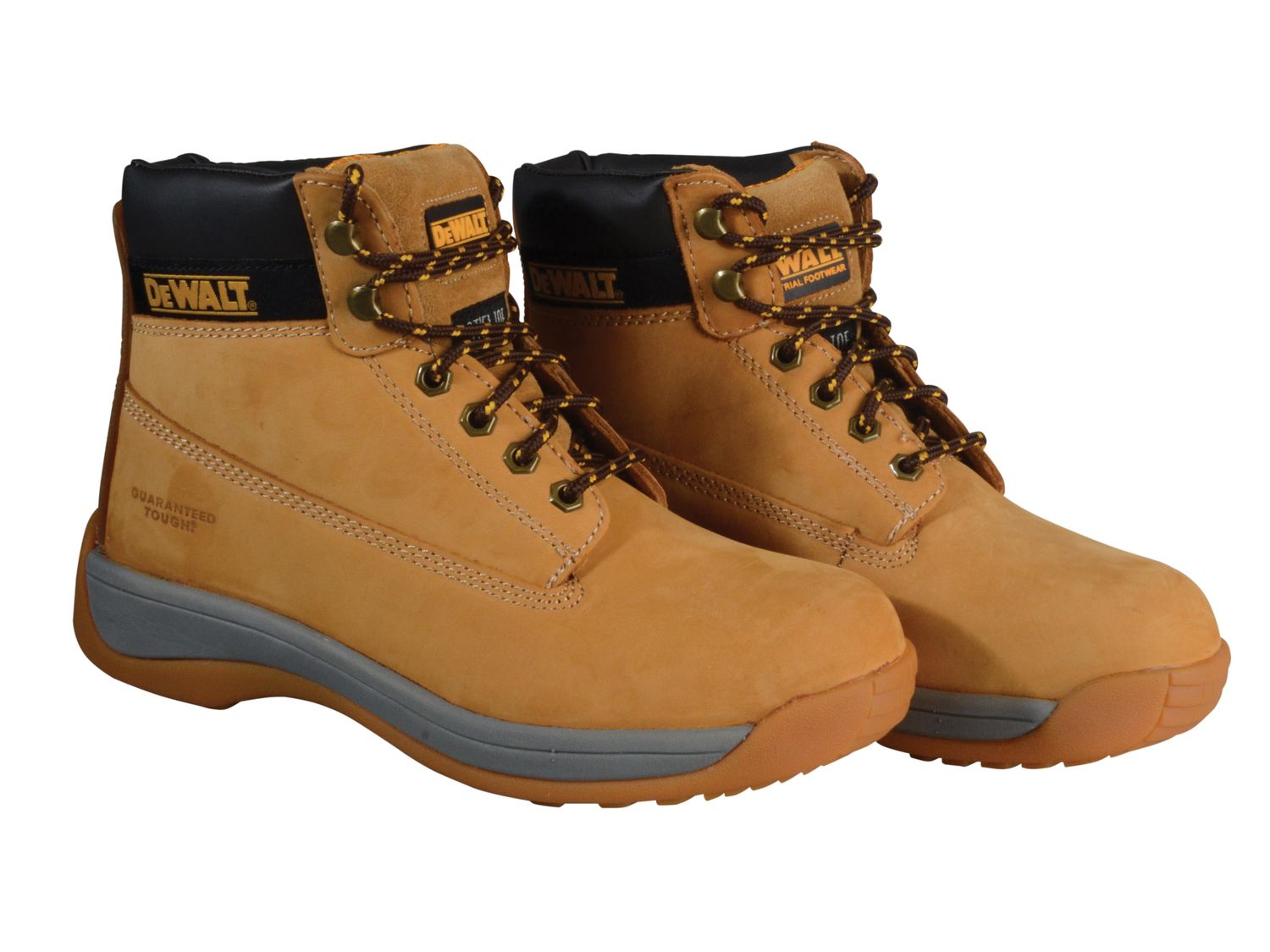 DEWALT DEWAPPRENT7 Apprentice Hiker Nubuck Boots Wheat UK 7 EUR 41