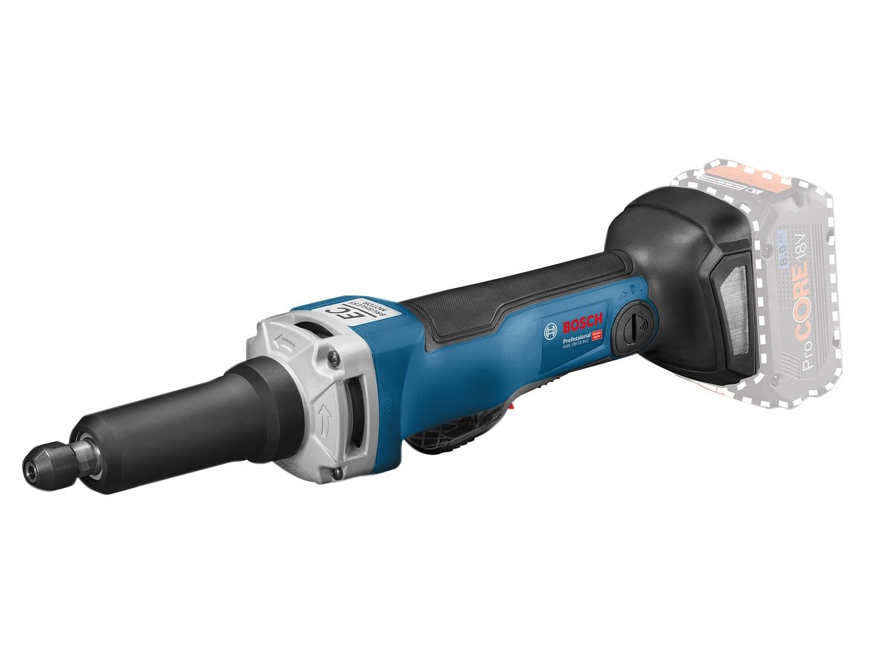 Bosch 0601229200 GGS18V-23PLC 18v Professional Straight Grinder Bare Unit