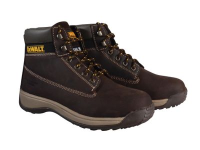 DEWALT DEWAPPREN7B Apprentice Hiker Nubuck Boots Brown UK 7 EUR 41