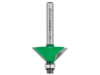 Trend TREC04914TC C049 x 1/4 TCT Bearing Guided Chamfer Cutter 45° 12.7 x 32mm