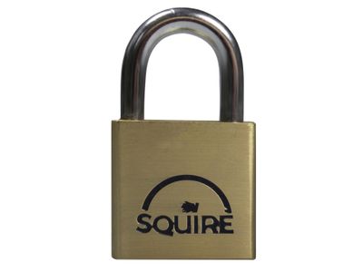 Squire HSQLN3 LN3 Lion Brass Padlock 30mm