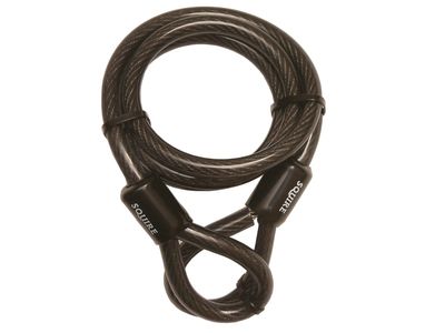 Squire HSQ12C 12C Security Cable with Looped Ends 1.8m x 12mm