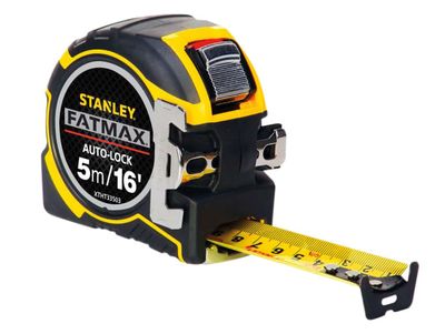 STANLEY STA033503 FatMax Autolock Pocket Tape 5m/16ft (Width 32mm)