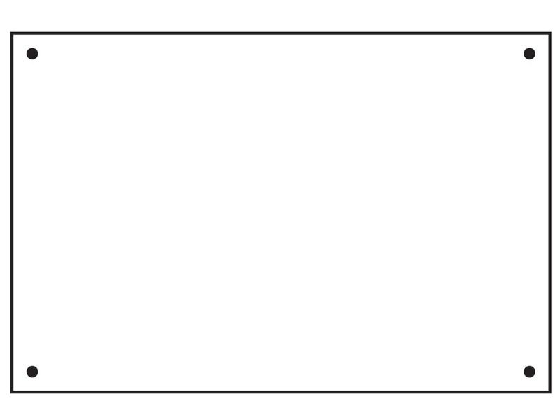 Scan SCA4500 Rigid Backing Board 600 x 400mm