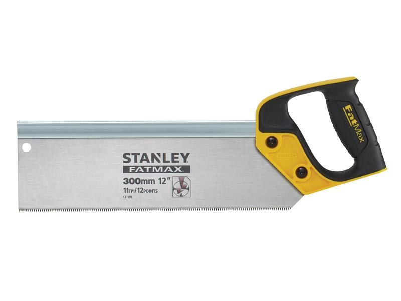 STANLEY STA217199 FatMax Tenon Back Saw 300mm (12in) 11 TPI