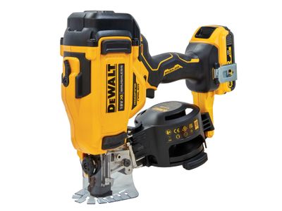 Dewalt DCN45RND2 18v XR Brushless Roofing Coil Nailer Kit 2 x 2.0Ah Li-ion