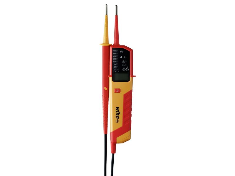 Wiha WHA44319 eMobility Voltage and Continuity Tester 12-1,000 V AC, CAT IV