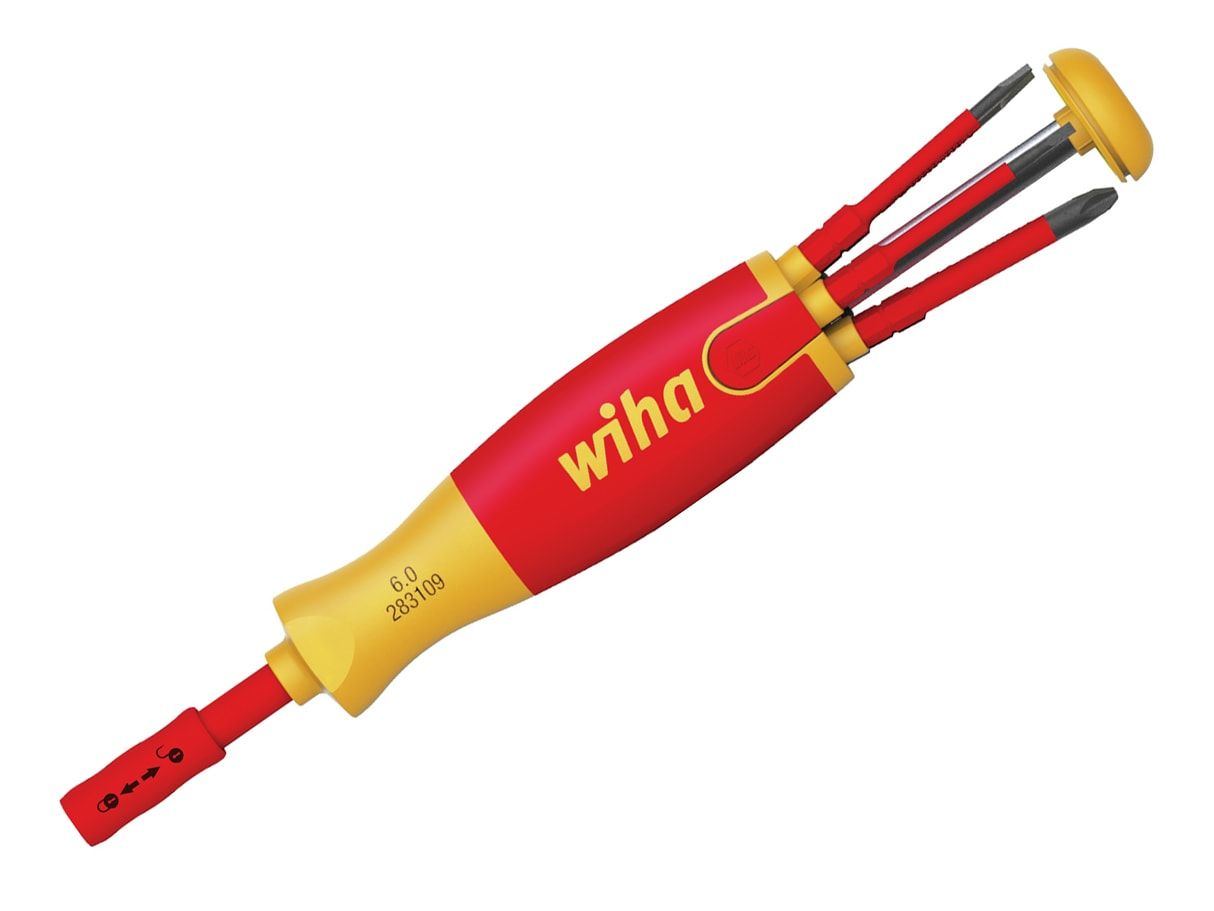 Wiha WHA41158 electric LiftUp Bit Magazine TX Screwdriver Set, 6 Piece
