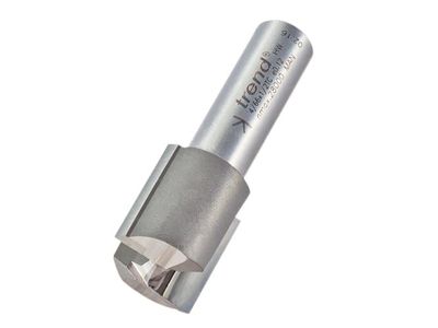 Trend TRET46612TC 4/66 x 1/2 TCT Two Flute Router Cutter 22 x 25mm