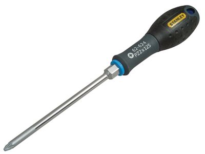 STANLEY STA062624 FatMax Bolster Screwdriver Pozi Tip PZ2 x 125mm
