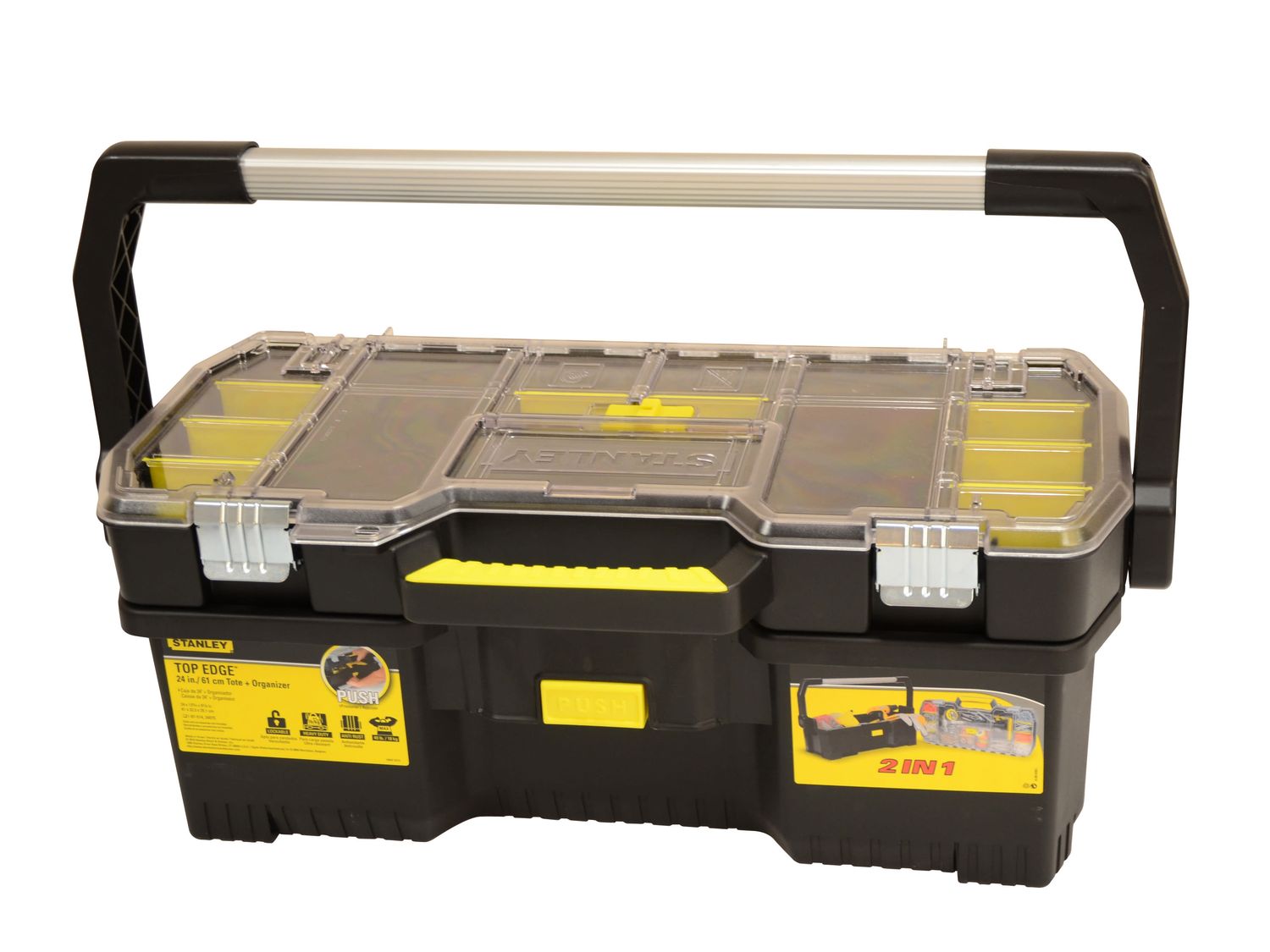 STANLEY STA197514 Toolbox with Tote Tray Organiser 60cm (24in)