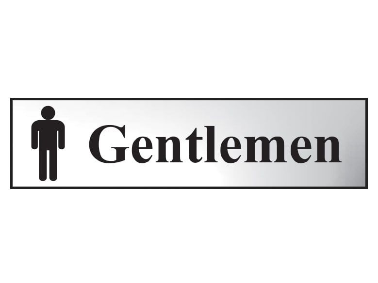 Scan SCA6003C Gentlemen - Polished Chrome Effect 200 x 50mm