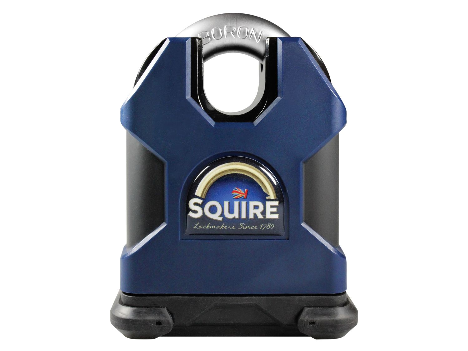 Squire HSQSS65CS SS65CS Stronghold Solid Steel Padlock 65mm Closed Shackle CEN6