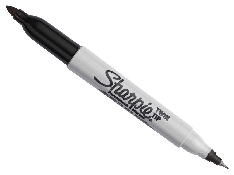Sharpie SHP1985877 Twin Tip Permanent Marker Black