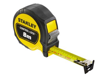 STANLEY STA037232 CONTROL-LOCK™ Pocket Tape 8m (Width 25mm) (Metric only)