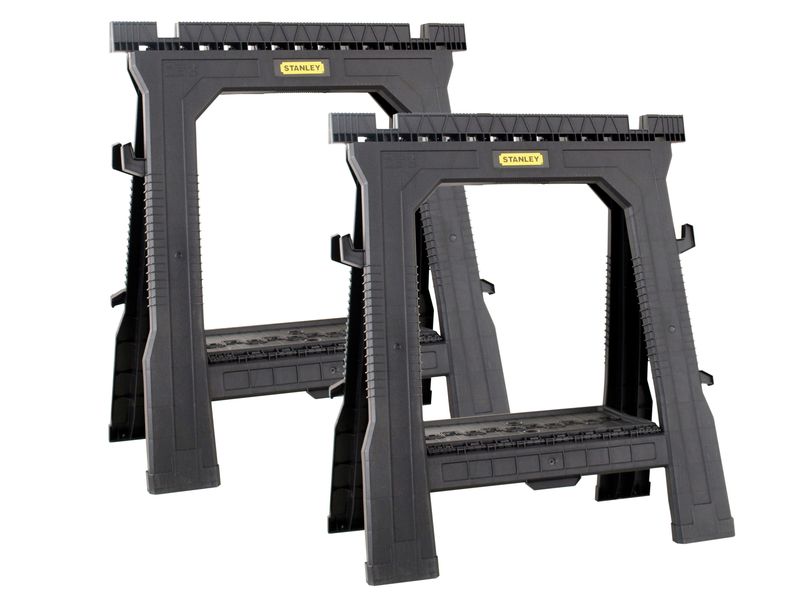 Stanley STST1-70713 Folding Sawhorses (Twin Pack)