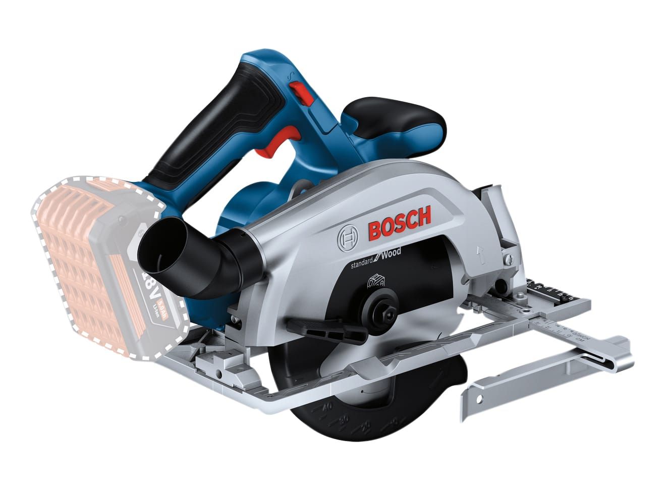 Bosch 06016C1200 GKS18V-57-2 18v 165mm Professional Circular Saw Bare Unit