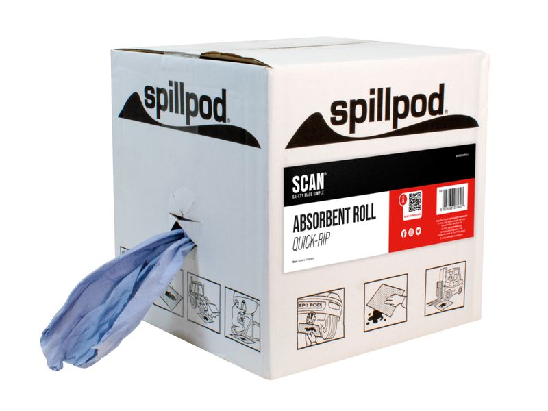 Scan SCASCPAPROLL Paper Towel Wiping Roll 200mm x 150m