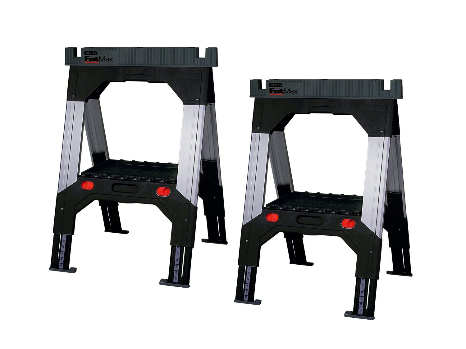 STANLEY STA192980 FatMax Telescopic Sawhorses (Twin Pack)