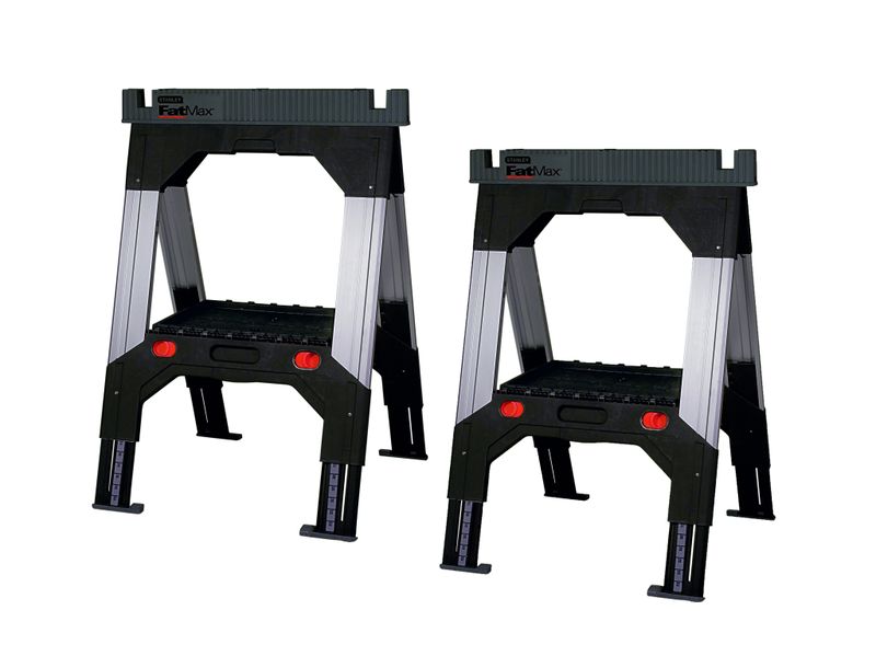 STANLEY STA192980 FatMax Telescopic Sawhorses (Twin Pack)