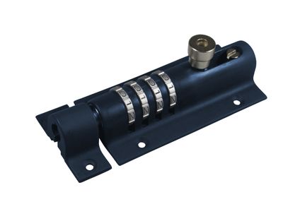 Squire HSQCOMBI2 CombiBolt 4 Re-Codable Locking Bolt Black/Blue 120mm