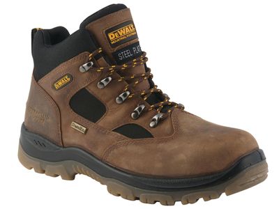 DEWALT DEWCHAL3BR10 Challenger 3 Sympatex Waterproof Hiker Boots Brown UK 10 EUR 45