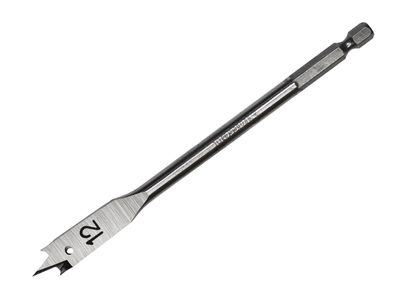 Starrett STRKFWD12A Flat Wood Drill Bit 12 x 152mm