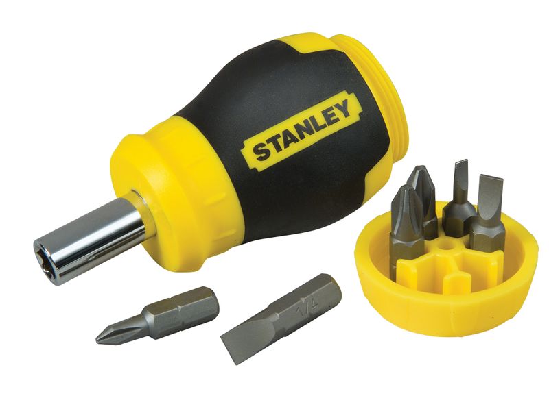 STANLEY STA066357 Stubby Screwdriver - Non Ratchet