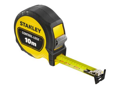 STANLEY STA037233 CONTROL-LOCK™ Pocket Tape 10m (Width 25mm) (Metric only)