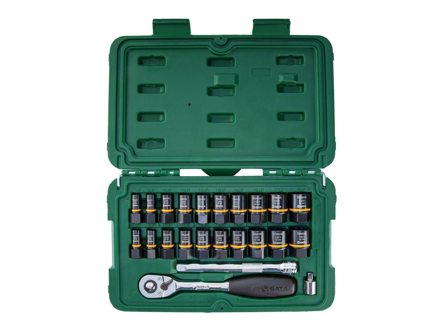 SATA Tools SATST09138 1/4in &amp; 3/8in BoltBiter Set, 23 Piece